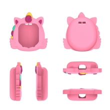 Protective Shell with Finger Lanyard Silicone Cute Case