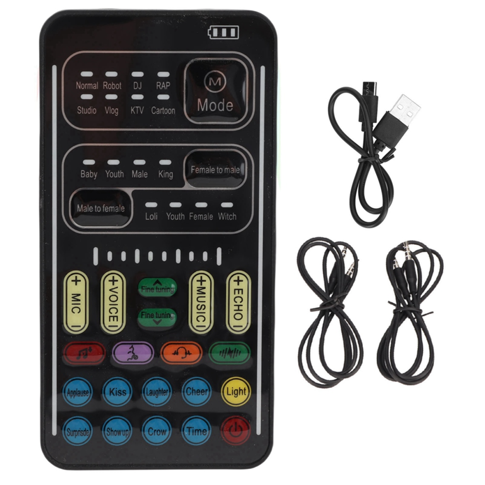 Voice Changer Handheld Multifunctional Sound Effects Modifier 4711457529506