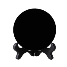 High Quality Natural Black Obsidian
Scrying Mirror Healing Crystals Stone
