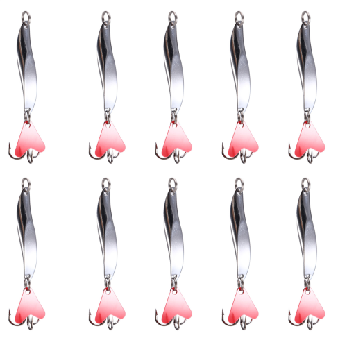 10 stuks 7g Spinner Lepel Forelvislokmiddel Hard Bait Sequins Spinner 1