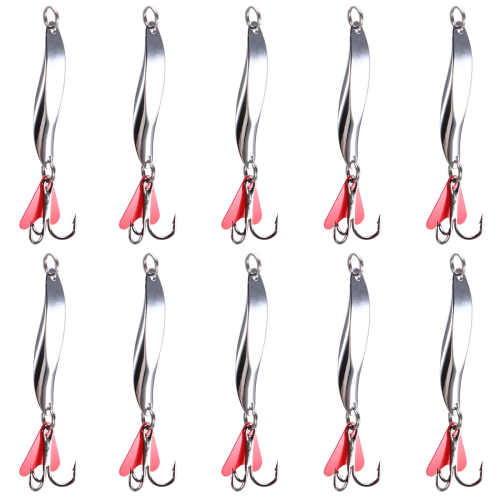 10 stuks 7g Spinner Lepel Forelvislokmiddel Hard Bait Sequins Spinner 2