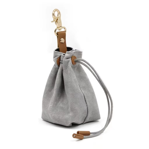 Dog Treat Pouch, Portable Training Bag with Drawstring, Waterproof