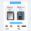 M.2 Duplicator Dual-Bay USB C Dock for NVMe PCIE NGFF SSD 5