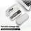 Portable Carrying Case for 3 Protective Gray 3