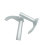 Motorcycle Spotlight Fixing Bracket for Black 2