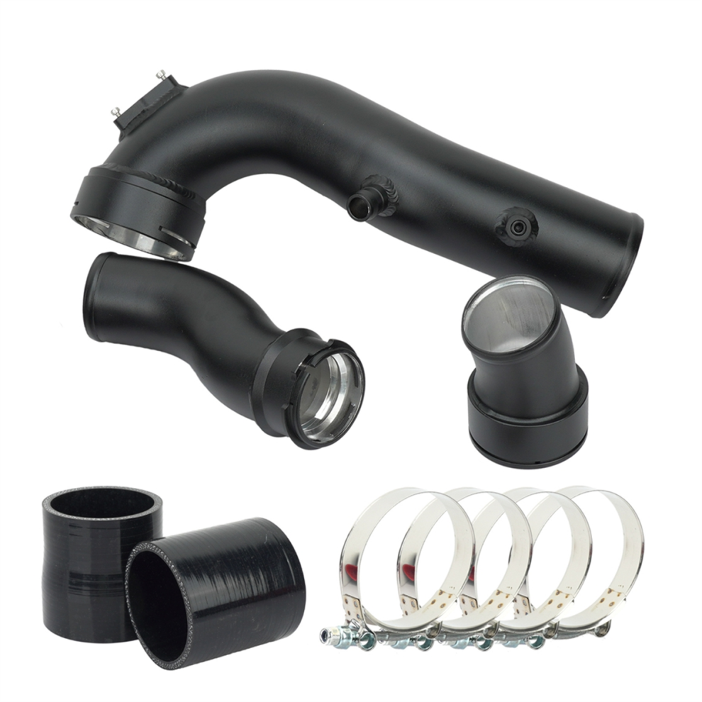 Turbo Charge Pipe Upgrade Kit For N55 F01 F02 F06 F07 F10 F11 F12 Black 4711457545841