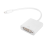 Mini DisplayPort Adapter DVI Dual Link Active USB Power White 5
