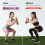 Resistance Bands for Working Out, Elastic Exercice Loop Bands A 6
