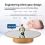 25cm 360 Degree Silver Mirror Panoramic Display Rotating Turntable 6