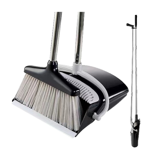 Broom and Dustpan Set for Home Broom and Dustpan Combo Set