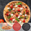 Silicone Pizza Pan Multipurpose Baking Tray Non-Stick Pizza Pan,Black 2