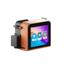 T1 Mini Hand Held Expiry Date Handheld Coding Machine Bright Orange