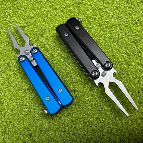Golf Alloy Forks Golf Divot Repair Tool Blue 2