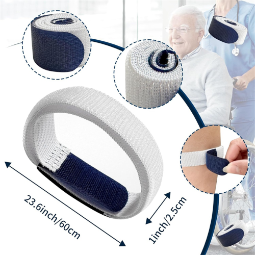 4 Packs Leg Bag Straps, Urine Drainage Bag Strap 1