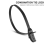 Portable Road Bicycle Password Lock Zip Tie Lock 3