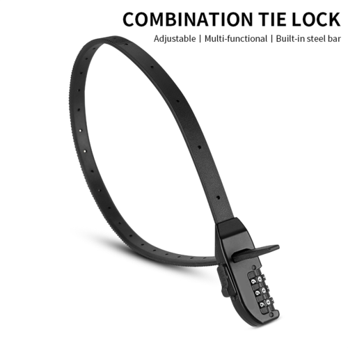 Portable Road Bicycle Password Lock Zip Tie Lock 2