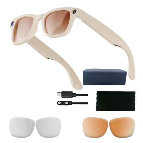 800W Pixel Intelligent Glasses Bluetooth HD Video