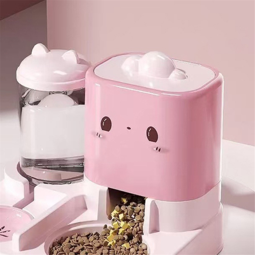 Pet Feeder and Water Dispenser 2-in-1 2