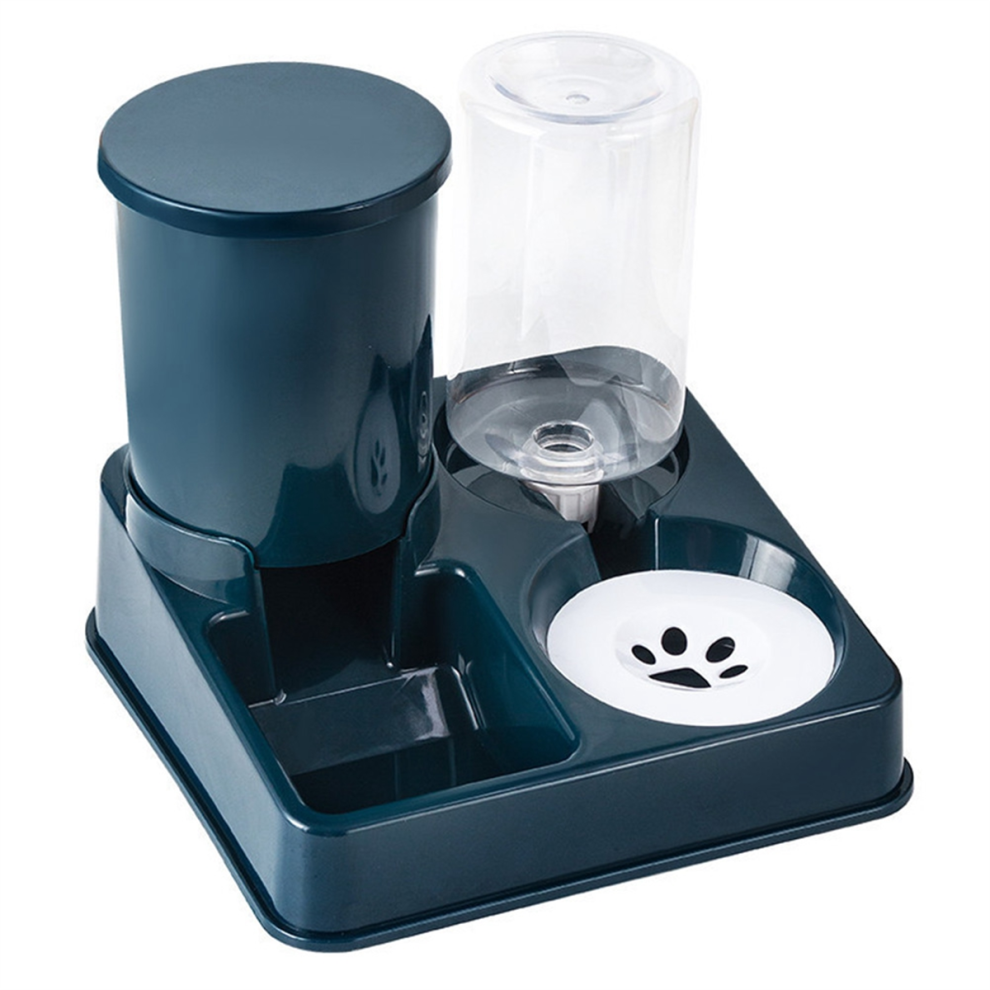 Feeder for Pets 2 in 1 Set Dispenser for Dogs Puppies