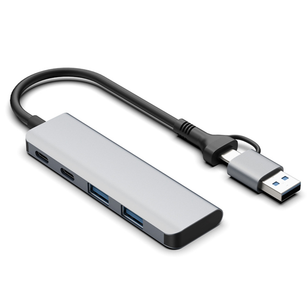 Dual-Port Usb 3.0 Hub Expansion Dock Type-C To 4-Port Hub 4713813130449