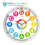Kids Wall Clock - Non-Ticking, Battery-Operated Time Teaching Clock 5