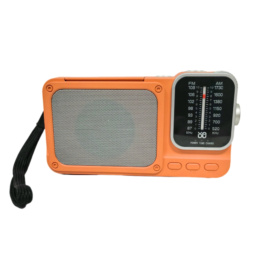 Portable Fm Am Radio With Flashlight Rechargeable Radio, A 4713813132849