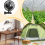 Grow Tent Clip Fan Quiet Oscillating Ventilation 4