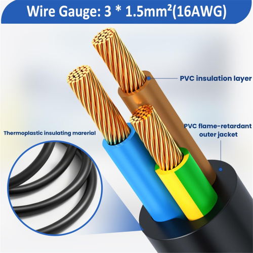 16AWG PowerCon Power Cable AC PowerCon Input to PowerCon Output 2