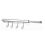 12 Inch Valet Rod for Closets Pull Out with 4 Hooks 1