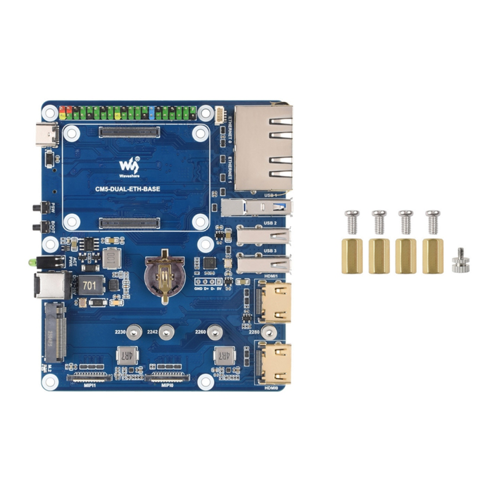 For Cm5 Gigabit/2.5G Ethernet Expansion Board 4713813134300