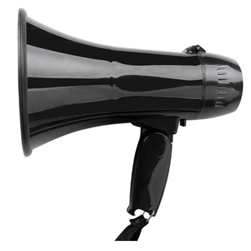 Portable 25W Speaker Small Bullhorn Black 1