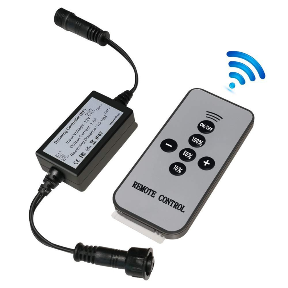 Dc5-24V 15W Wireless Single Color Dimmer Remote Controller Light 4713813120112