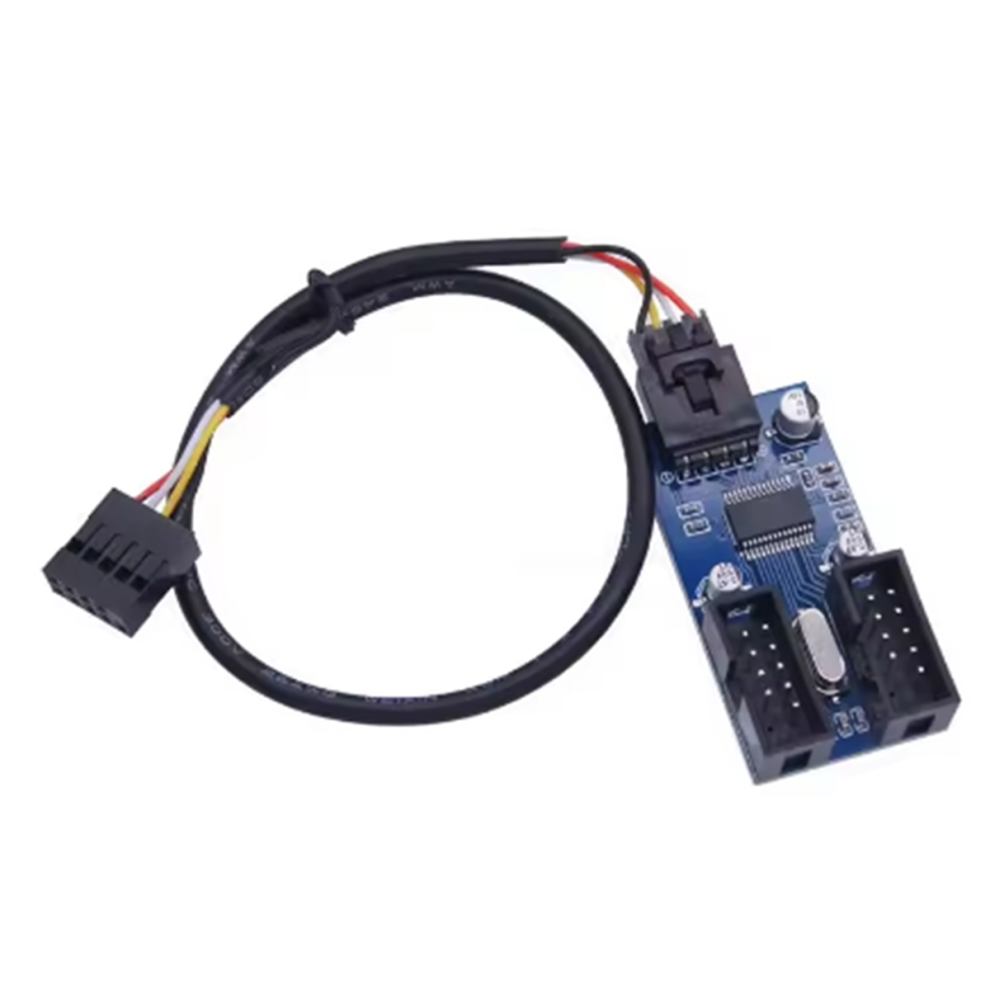 9Pin Usb Splitter Motherboard Usb Female Interface Header Splitter 4713813121874