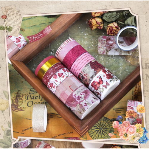 24 Rolls Retro Washi Tapes 2