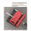 Borehole Positioner for Scale Model Building Round Rod Locator 2