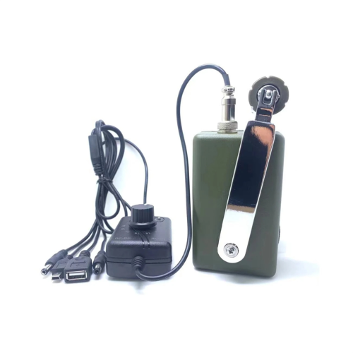 Handkurbelgenerator für den Außenbereich, leises Notfall-Telefon-Computer-Ladegerät