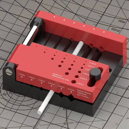Borehole Positioner for Scale Model Building Round Rod Locator 2