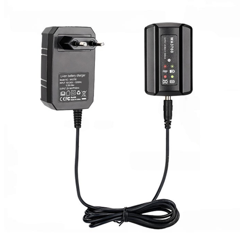 Wa3760 Lithium Battery Charger For 20V Wa3551 Wa3572 Eu Plug 4713813158993