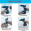 For 18V Lithium Battery Cordless Hot Glue 5