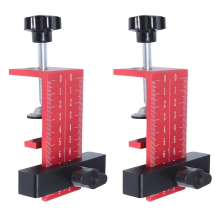 Woodworking Cabinet Door Mounting Positioner Clamp Adjustable