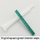 50pcs Epoxy Adhesive Mixing Nozzle Static Mixing Nozzle 5