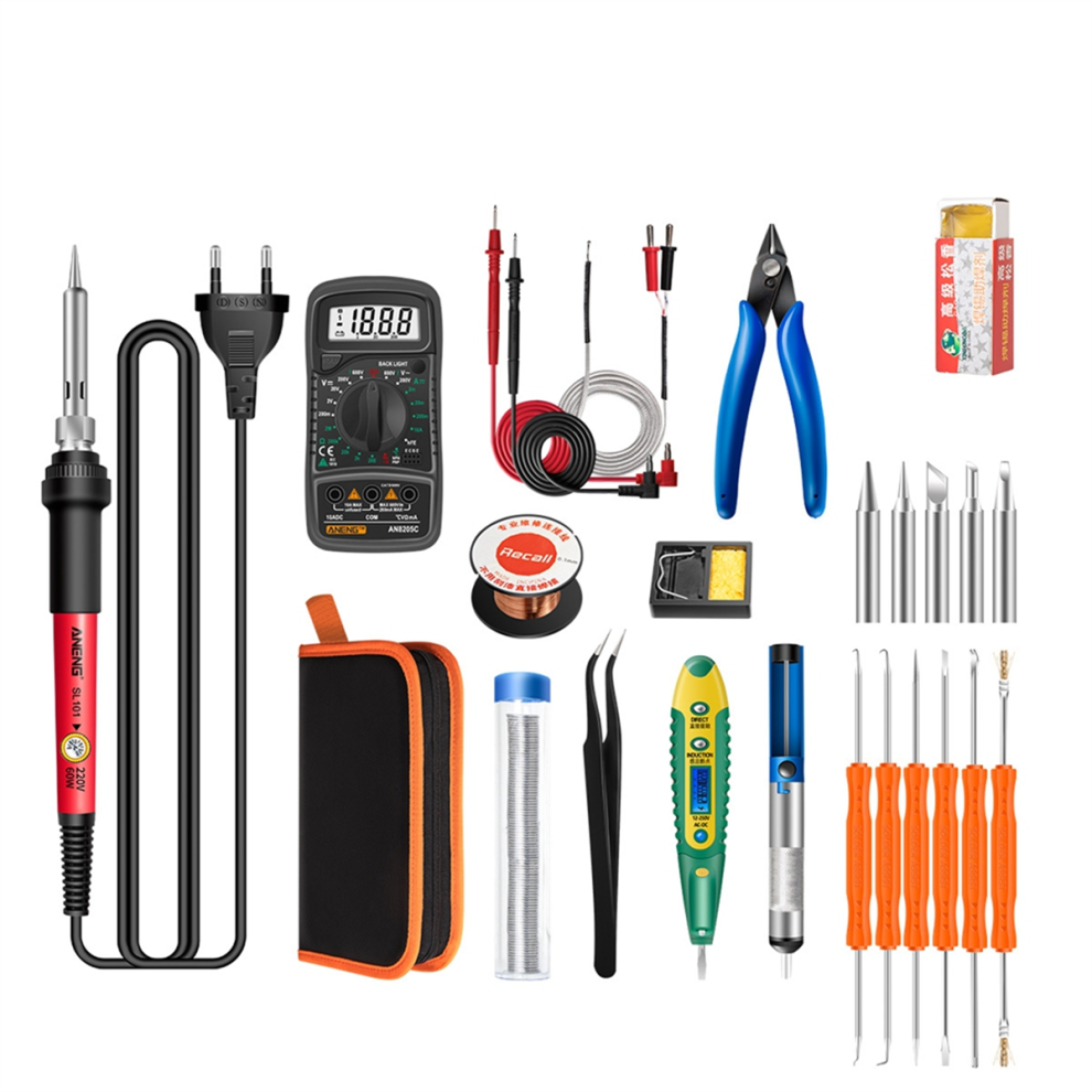 60W Adjustable Temperature Electric Soldering Iron Kitelectric Soldering Iron 4713813164550