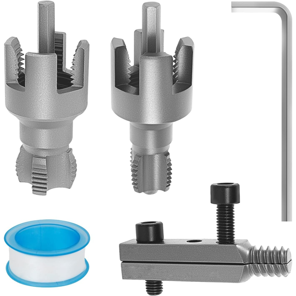 Integrated Internal & External Pipe Threading Tool