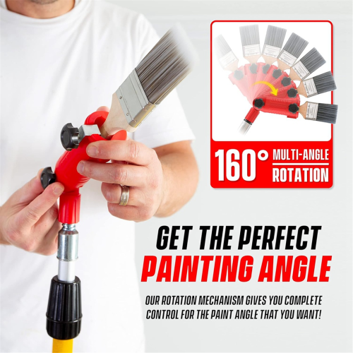 Multi-Angle Paint Brush Extender for High Ceiling 2