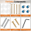 Bushing Screw Pack 1/2 Diameter Replacement Parts for 3