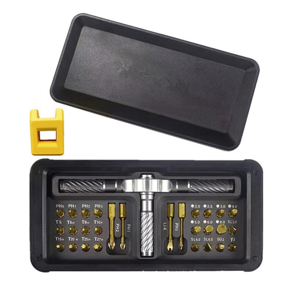 30-In-1 Magnetic Ratchet Screwdriver Set For Furniture 4713813170834