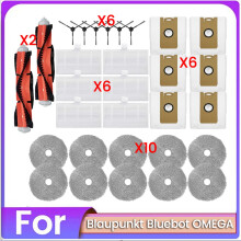 30PCS Borstelstofzakfilter voor Bluebot Vacuum