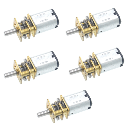 5PC GA12-N20 MiNI Μεταλλικός Κινητήρας Γραναζιών DC 3V Κινητήρες Γραναζιών Τροχού 15RPM