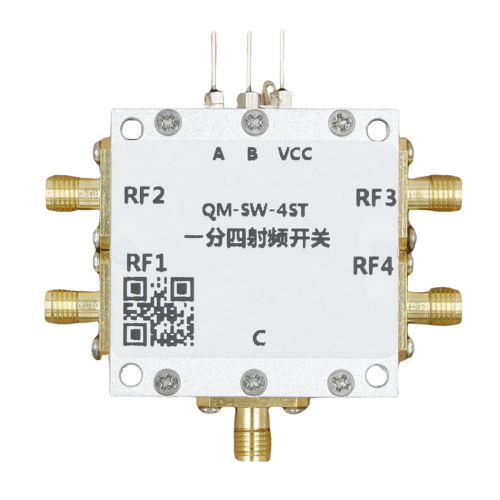 Διακόπτης 0.1-6GHz Ηλεκτρονικός διακόπτης μικροκυμάτων υψηλής απομόνωσης 1/4 1