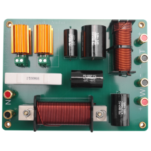 Crossover de alto-falante bidirecional de 1500 W para alto-falante único de 15 e 18 polegadas